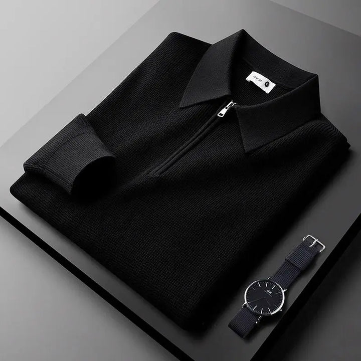 MORRIS | SWEAT CLASSIQUE EN MAILLE WAFFLE
