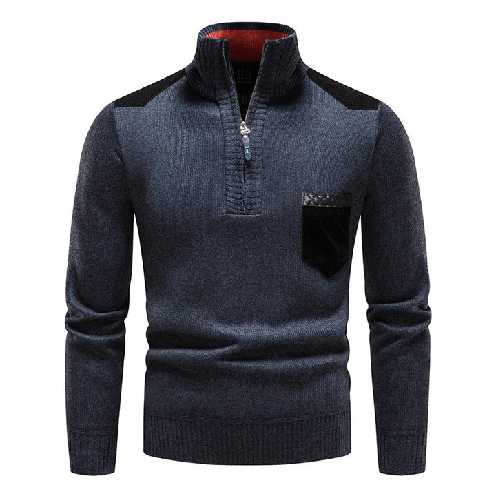 JAMES | PULL HOMME EN POLAIRE AVEC ZIP