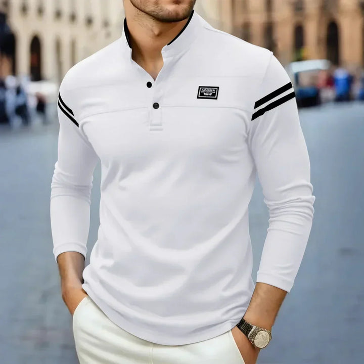 ROB | T-SHIRT À MANCHES LONGUES MODERNE POUR HOMME