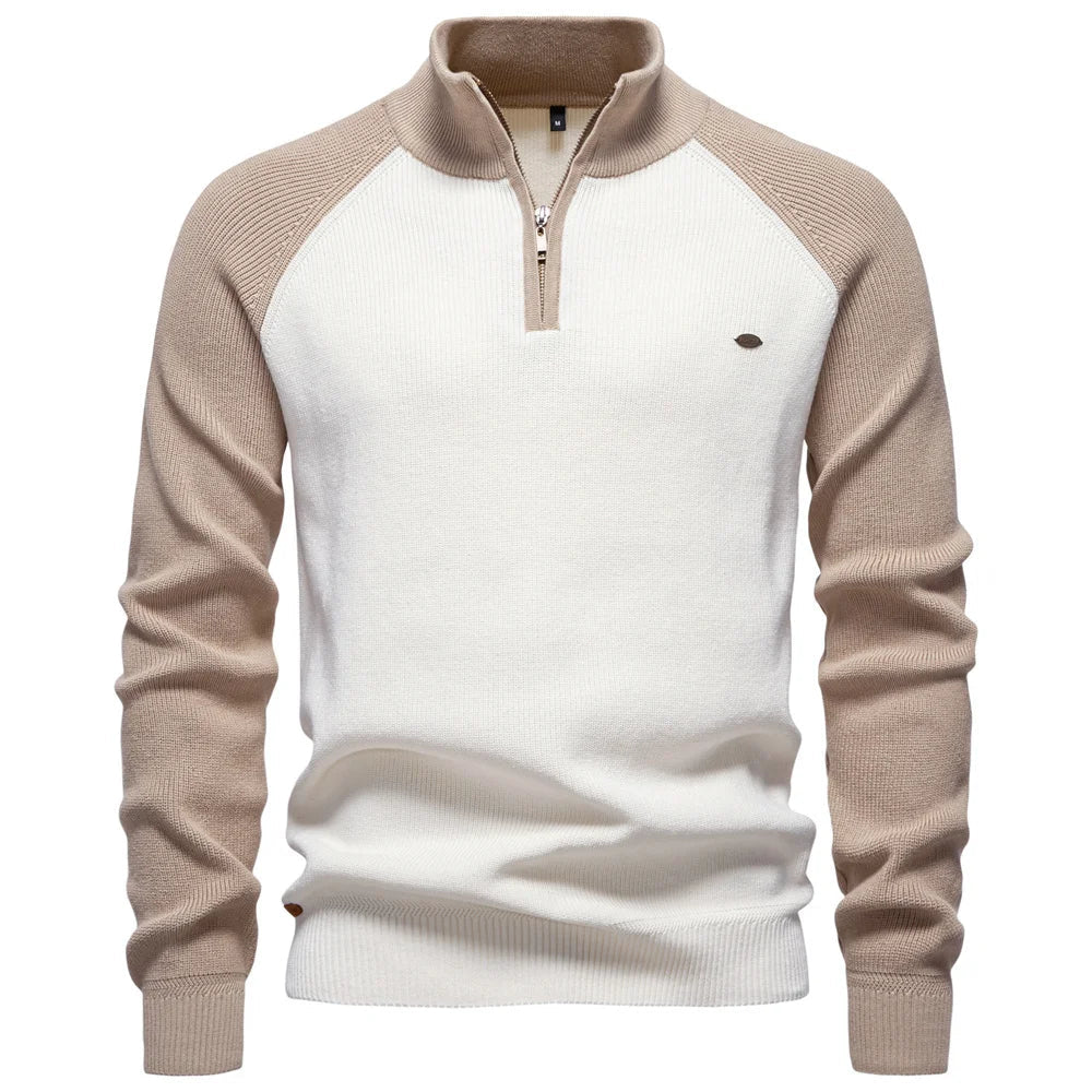 BERNARD | PULL À COL ZIPPÉ