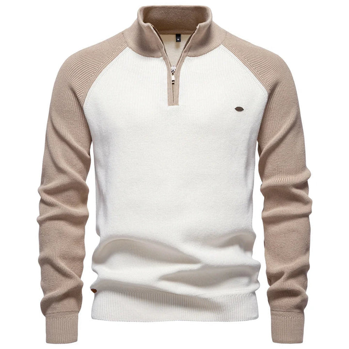 BERNARD | PULL À COL ZIPPÉ