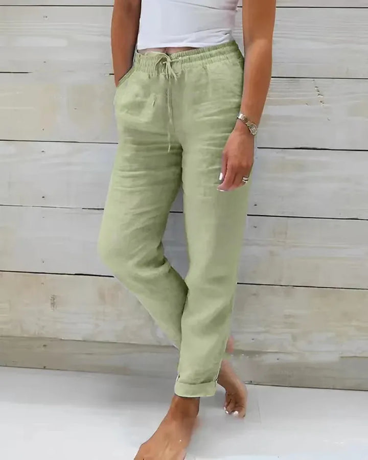 Clara | Short en Lin Chic et Respirant