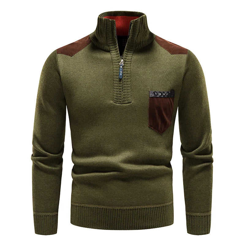 JAMES | PULL HOMME EN POLAIRE AVEC ZIP