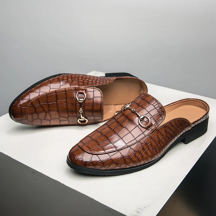 Thomas | Mules en Cuir Véritable