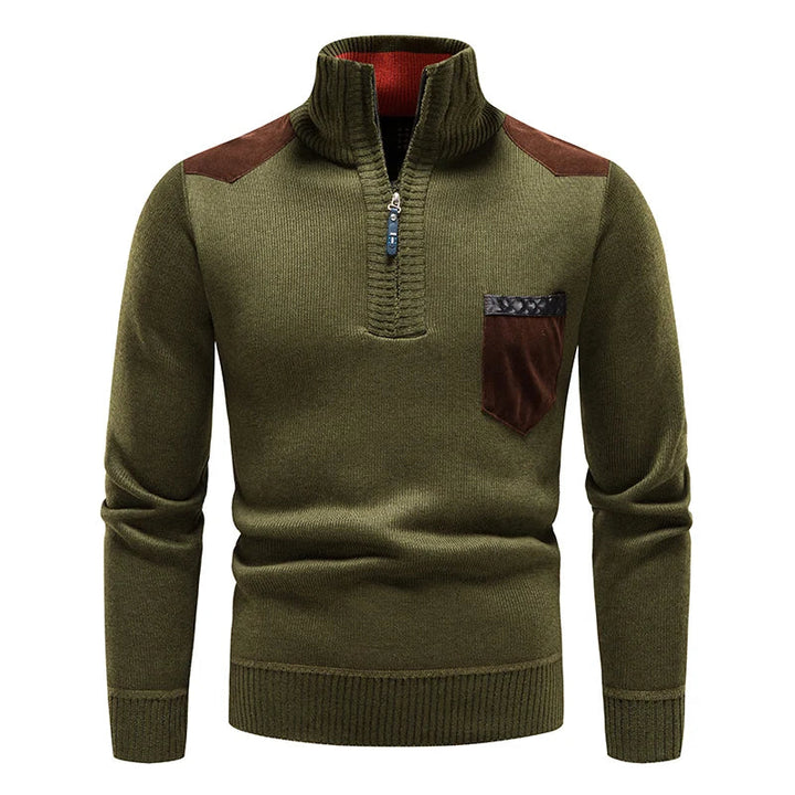 JAMES | PULL HOMME EN POLAIRE AVEC ZIP