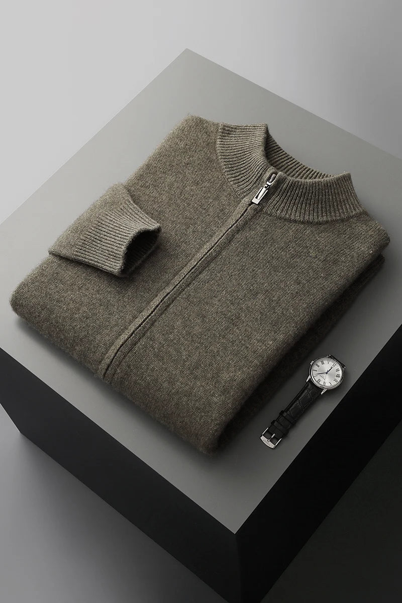 ARVIN | GILET DE LUXE EN LAINE DE CACHEMIRE PREMIUM