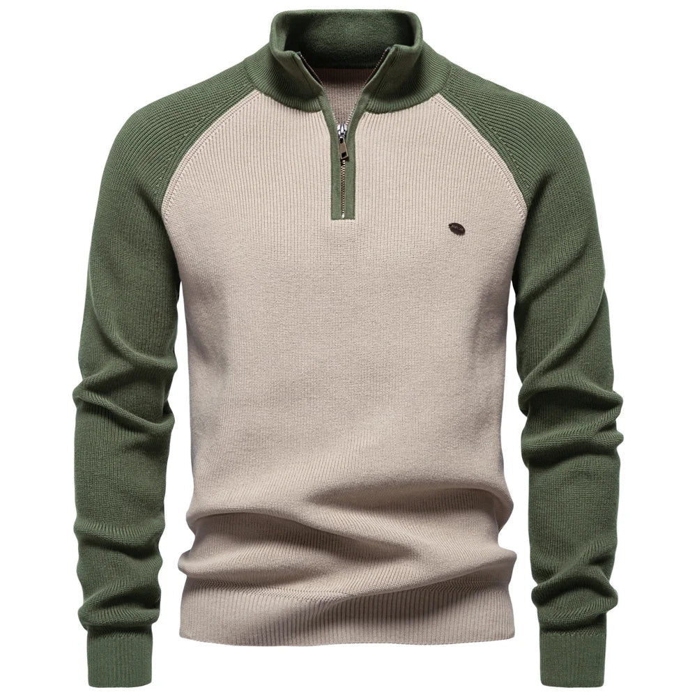 BERNARD | PULL À COL ZIPPÉ