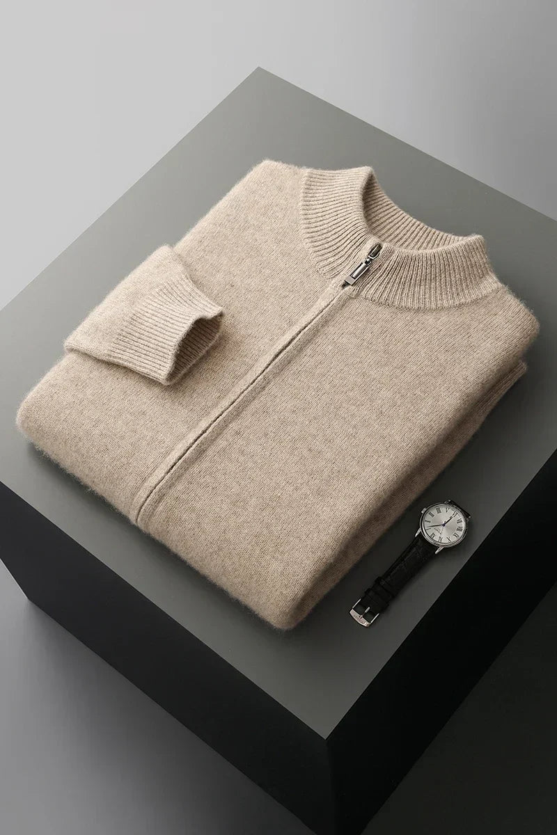 ARVIN | GILET DE LUXE EN LAINE DE CACHEMIRE PREMIUM