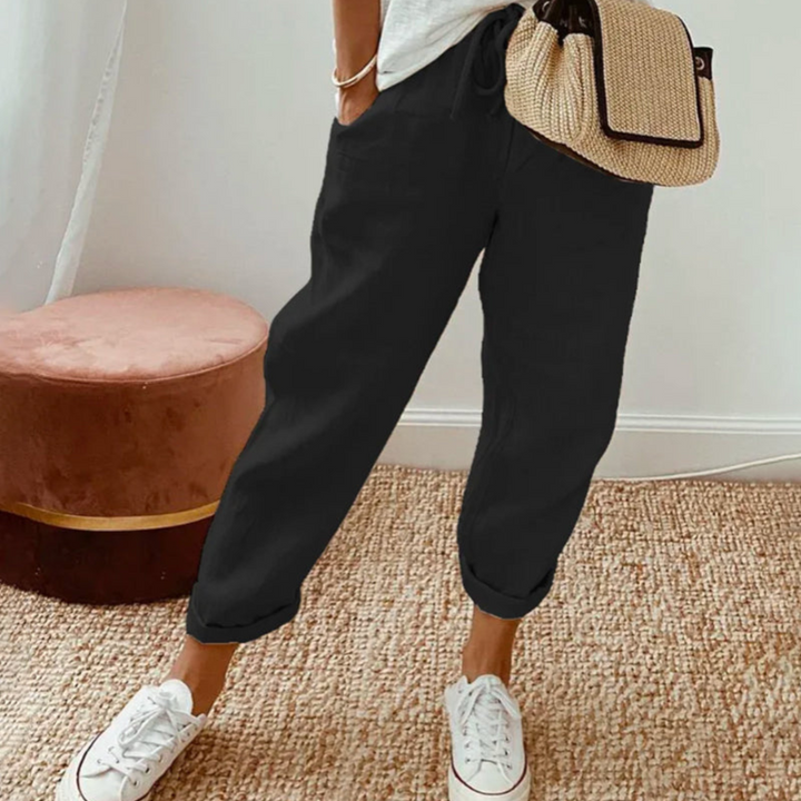 Rena | Pantalon élégant coton