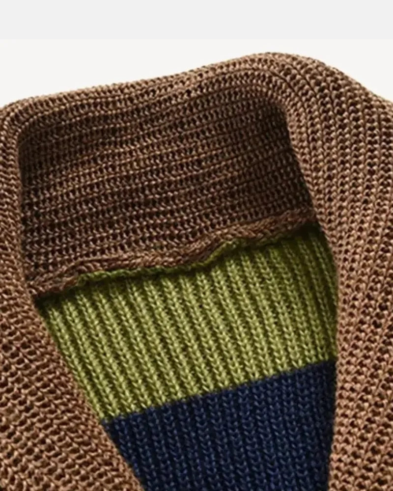 Keith | Cardigan en Tricot Vintage