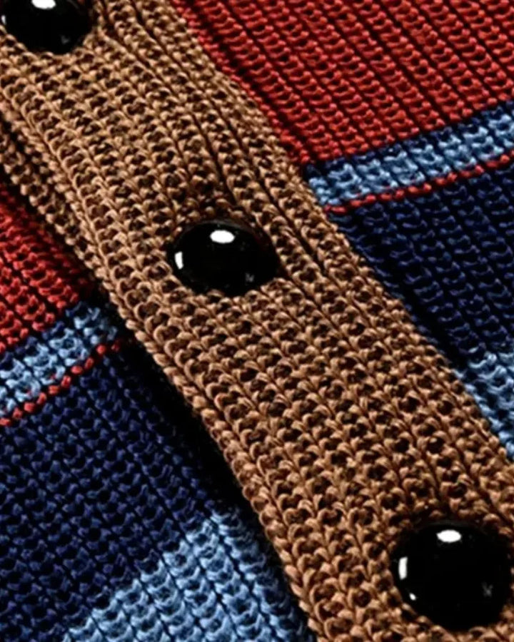 Keith | Cardigan en Tricot Vintage