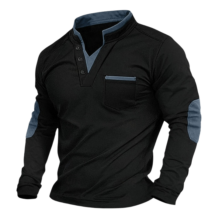 BRUCE | SWEAT-SHIRT ESSENTIEL AVEC COL EN V