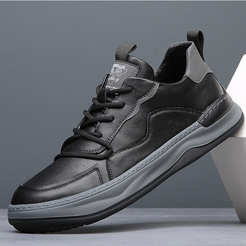 Ron | Baskets en Cuir Véritable Noble Italiana