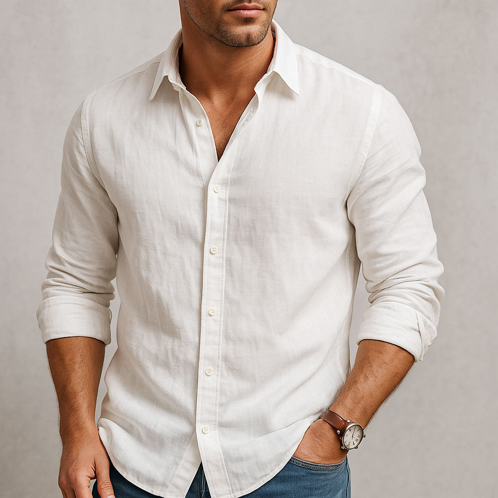 CHRIS | CHEMISE ESSENTIELLE EN LIN