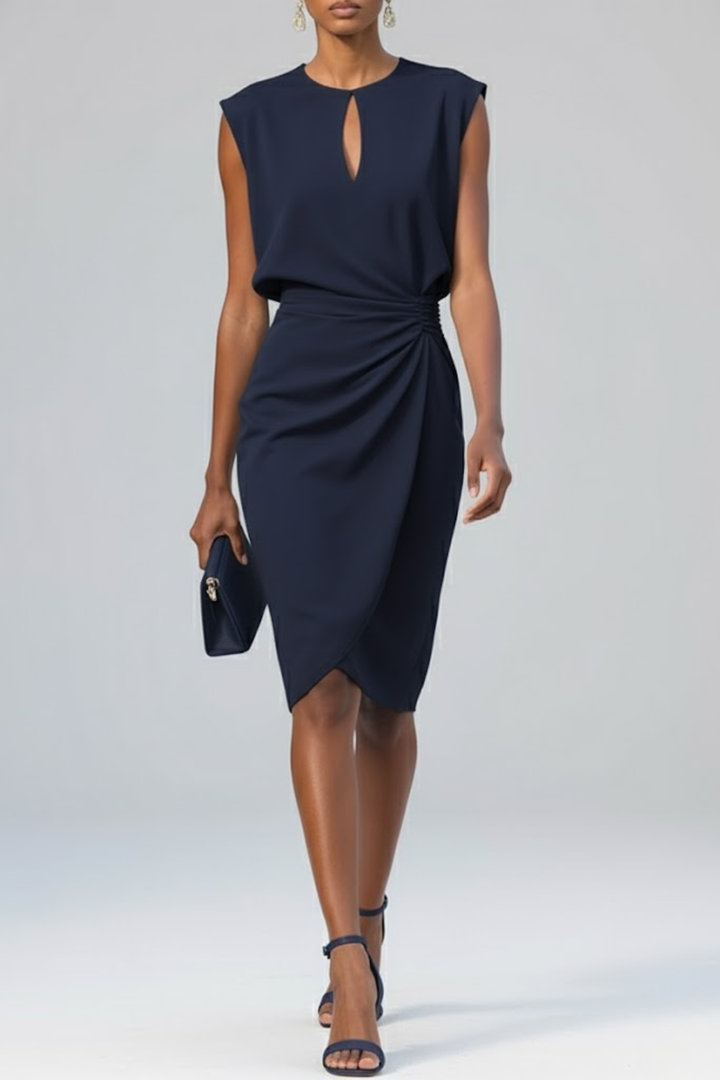 Sierra | Robe Midi Froncée