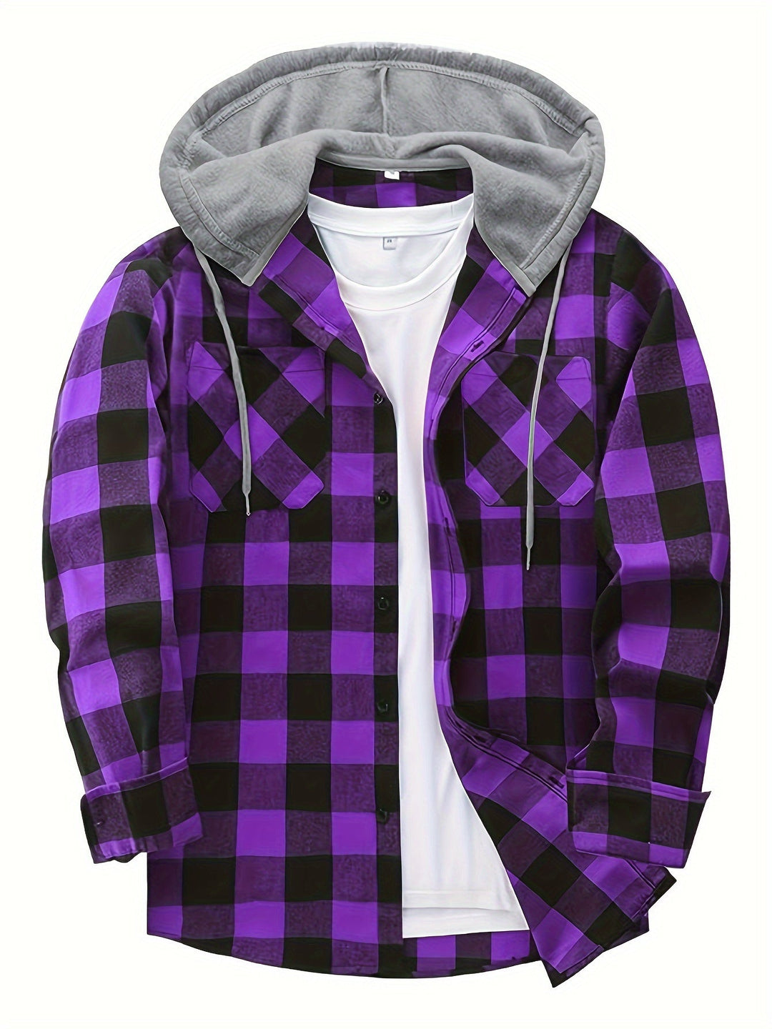 Clint | Chemise à Carreaux à Capuche