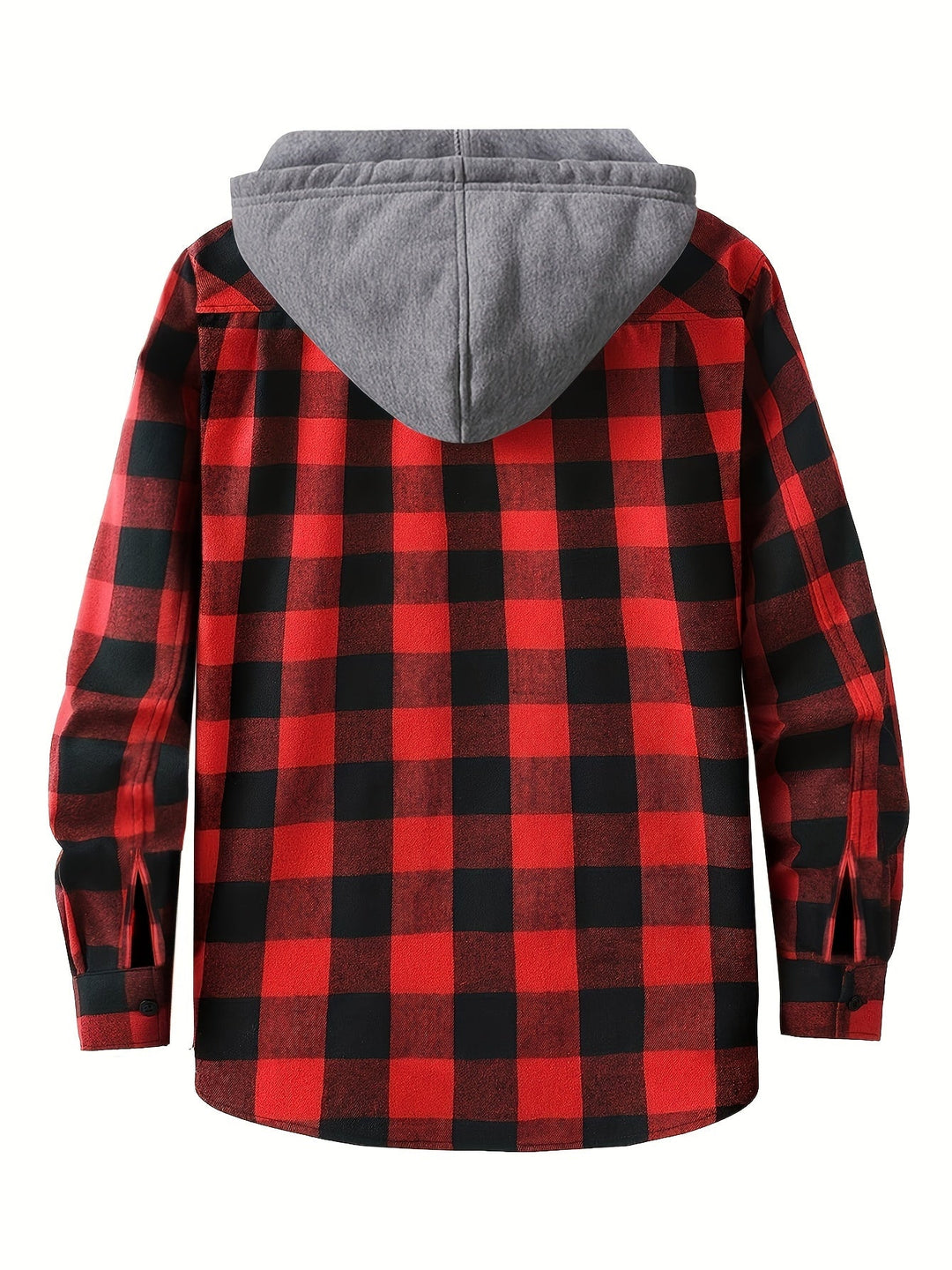 Clint | Chemise à Carreaux à Capuche