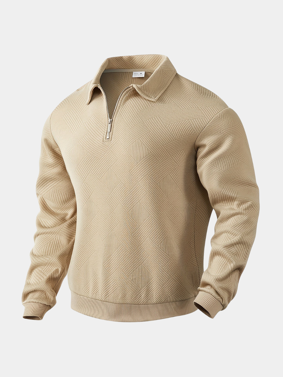 MICHAEL | PULL À MAILLE GÉOMÉTRIQUE