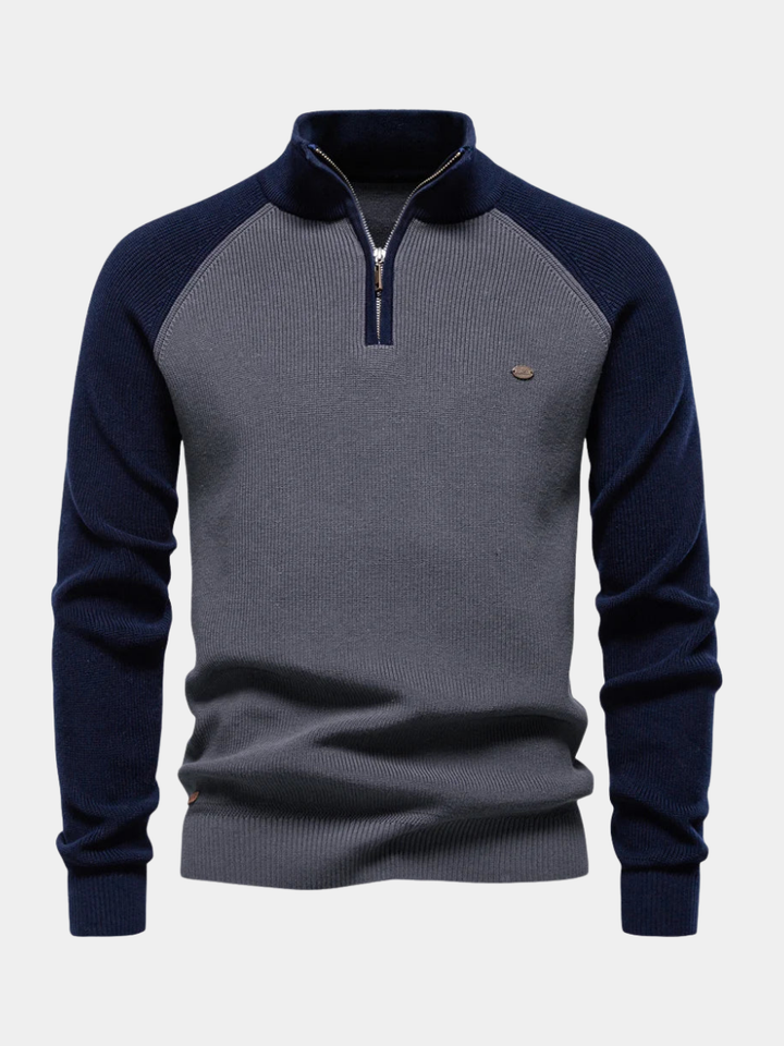 BERNARD | PULL À COL ZIPPÉ