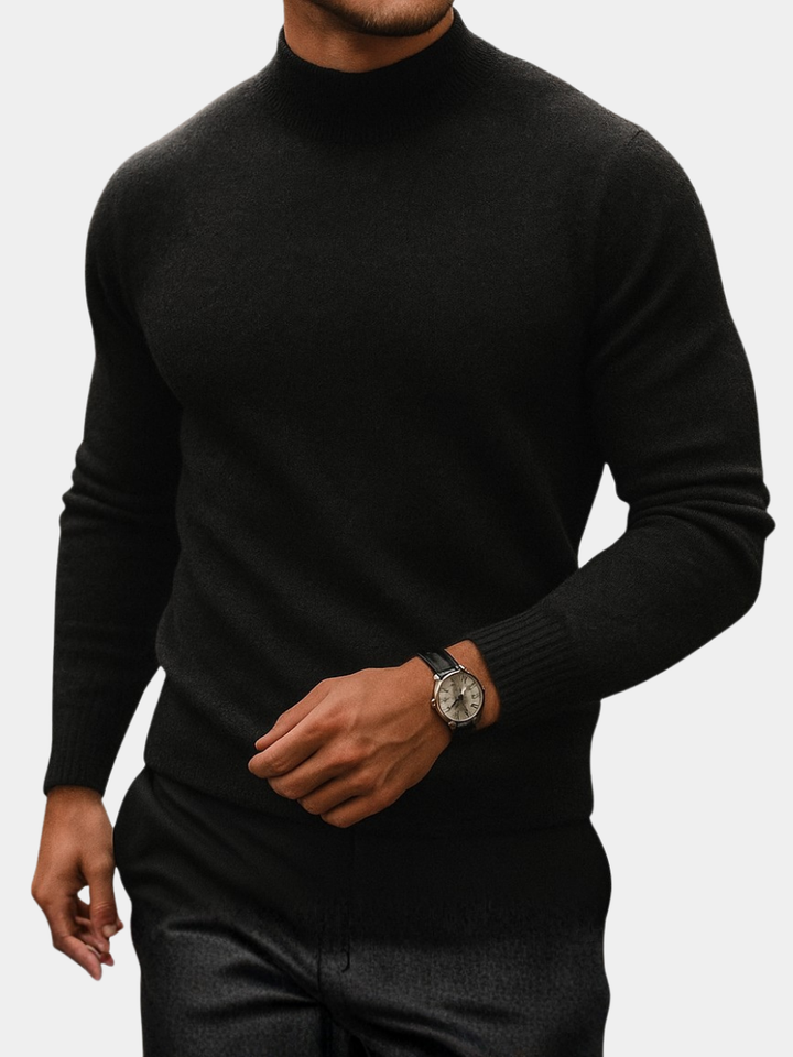 REX | PULL À COL EN LAINE