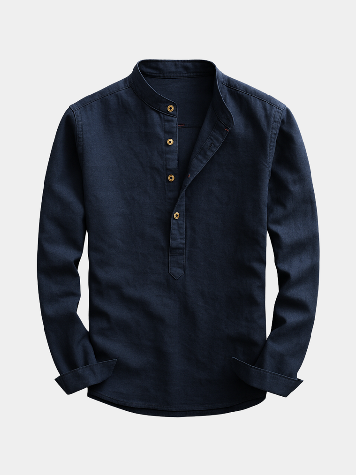 PRADO | CHEMISE ÉLÉGANTE À MANCHES LONGUES