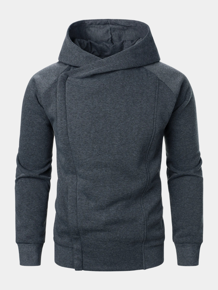 JOSE | SWEAT À CAPUCHE ZIPPÉ CROISÉ