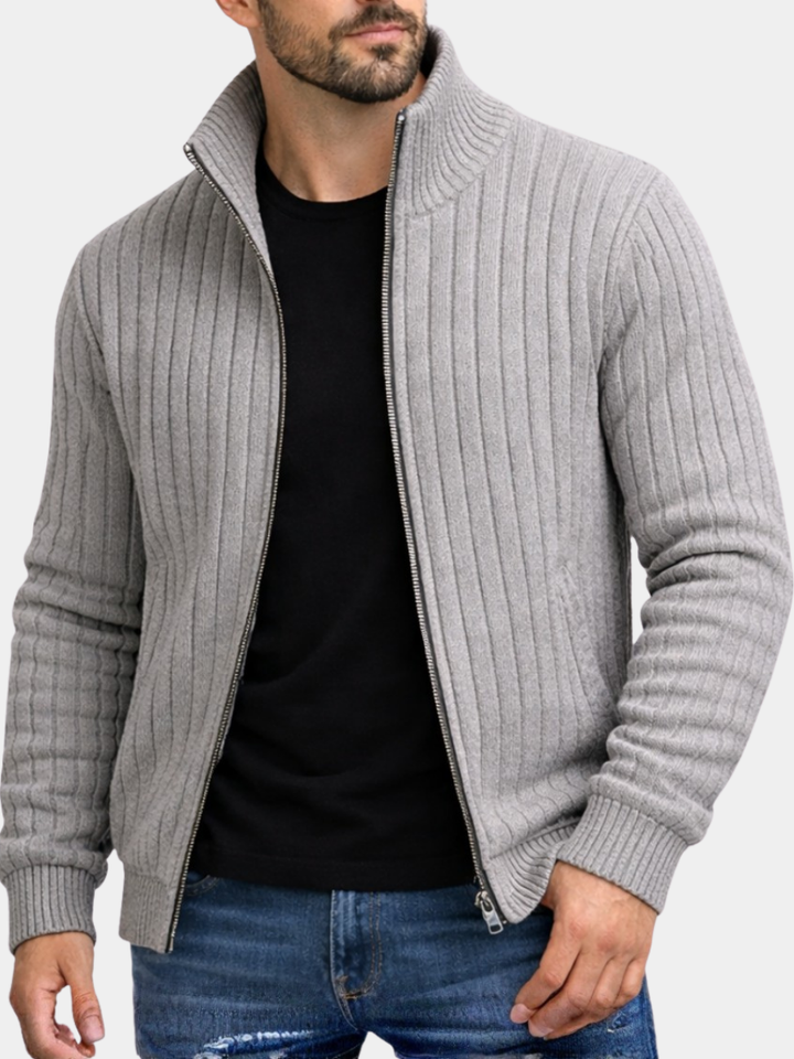 LMARCUS | GILET ZIPPÉ ÉLÉGANT CLASSIQUE