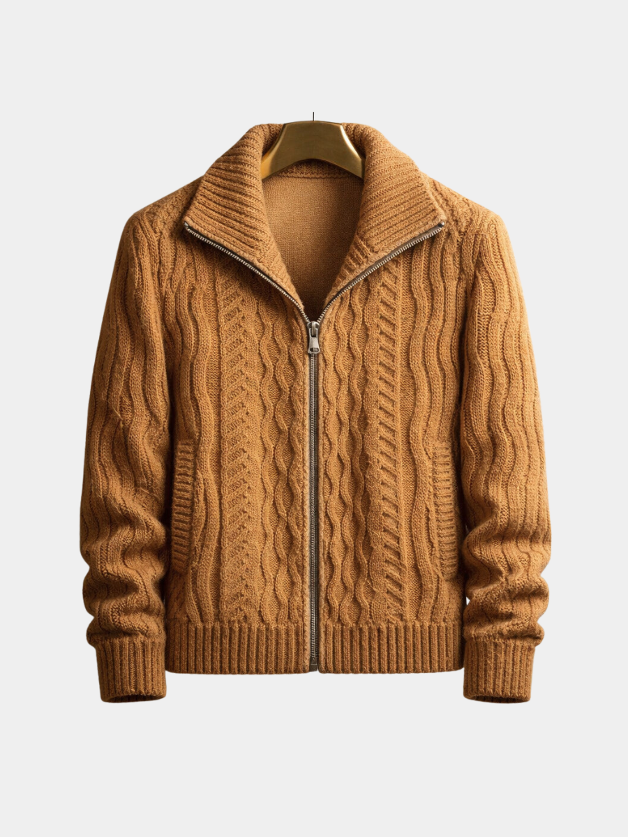 LAURENT MONACO | GILET CLASSIQUE ZIPPÉ POUR HOMME