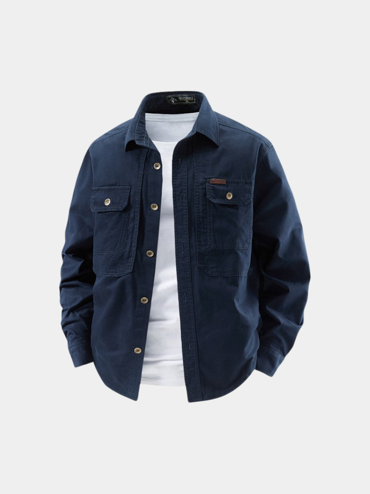 LARRY | CHEMISE UTILITAIRE À MANCHES LONGUES