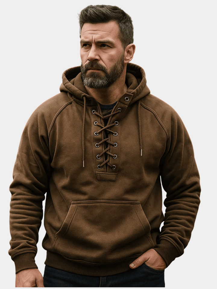 ALBERT | SWEAT À CAPUCHE À LACETS