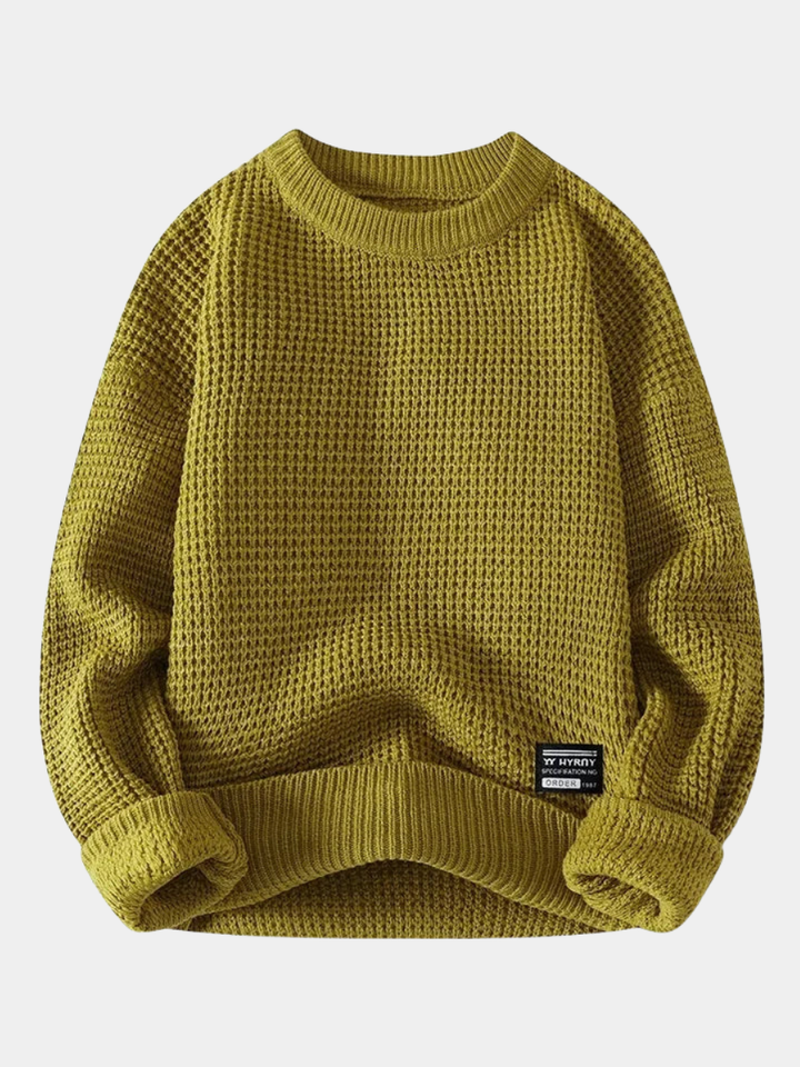 DWIGHT | PULL EN NID D'ABEILLE PREMIUM