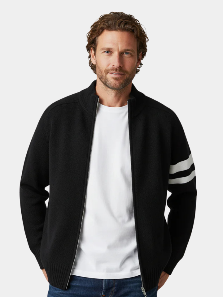 PHILIP | PULL ZIPPÉ EN TRICOT