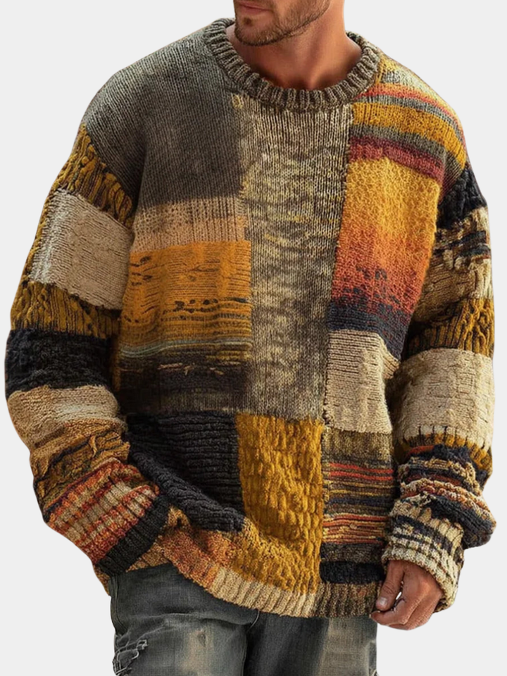 JASON | PULL EN MAILLE ABSTRAIT