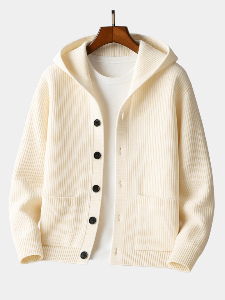 LUKE | CARDIGAN EN LAINE POUR HOMME
