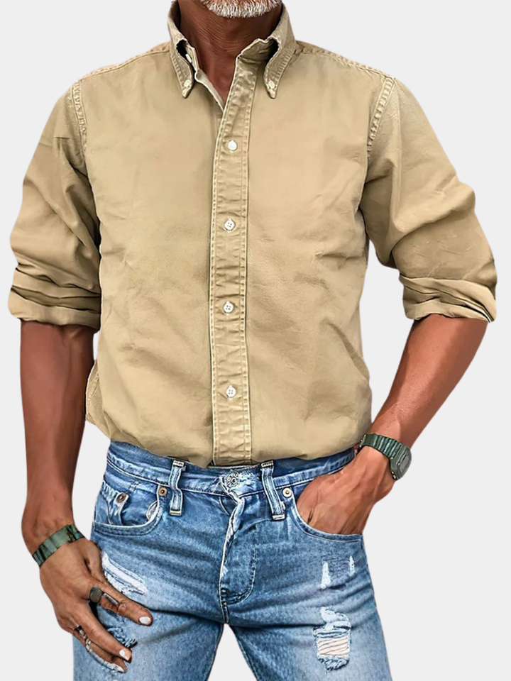 ROBERT | CHEMISE À MANCHES LONGUES ANTI-PLIS