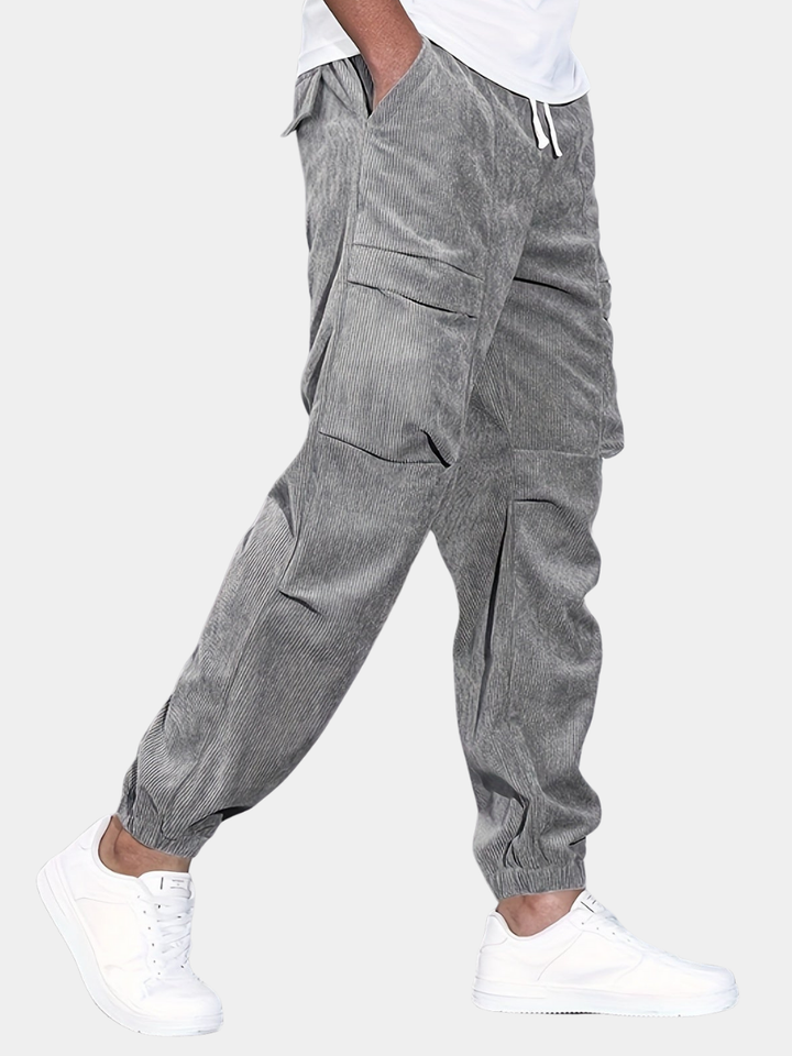 ROMMY | PANTALON CARGO EN CORDUROY