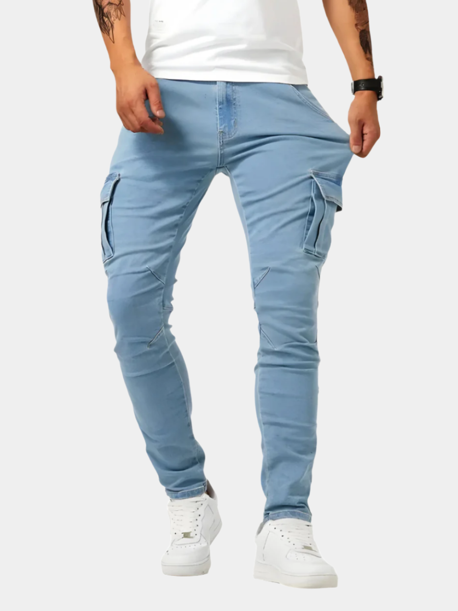 TRAE | PANTALON CARGO STRETCH