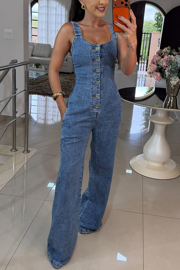 Heidi | Combinaison en Denim
