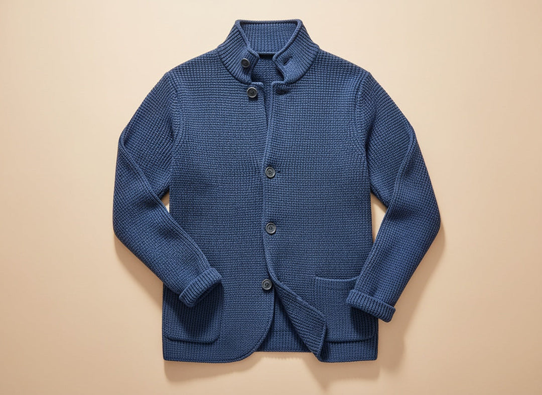 SANDER | CARDIGAN EN LAINE