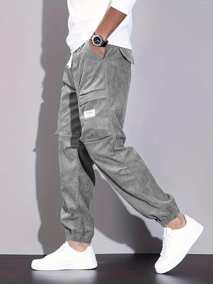 ROMMY | PANTALON CARGO EN CORDUROY