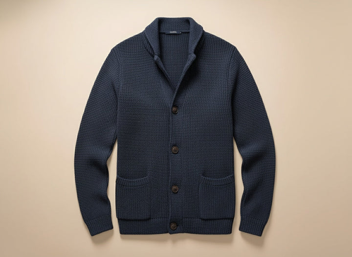SANDER | CARDIGAN EN LAINE