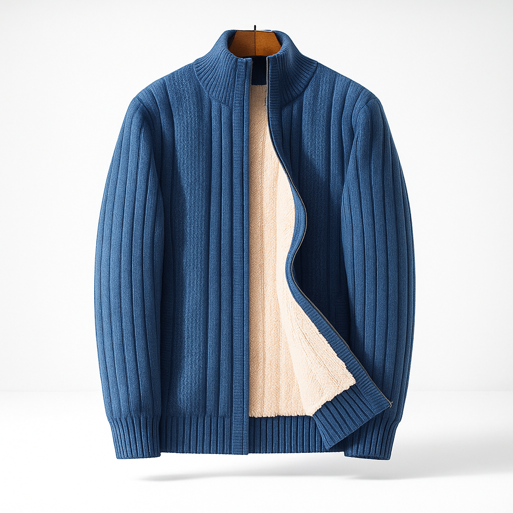 KEN | CARDIGAN ÉLÉGANT ET MODE AVEC ZIP