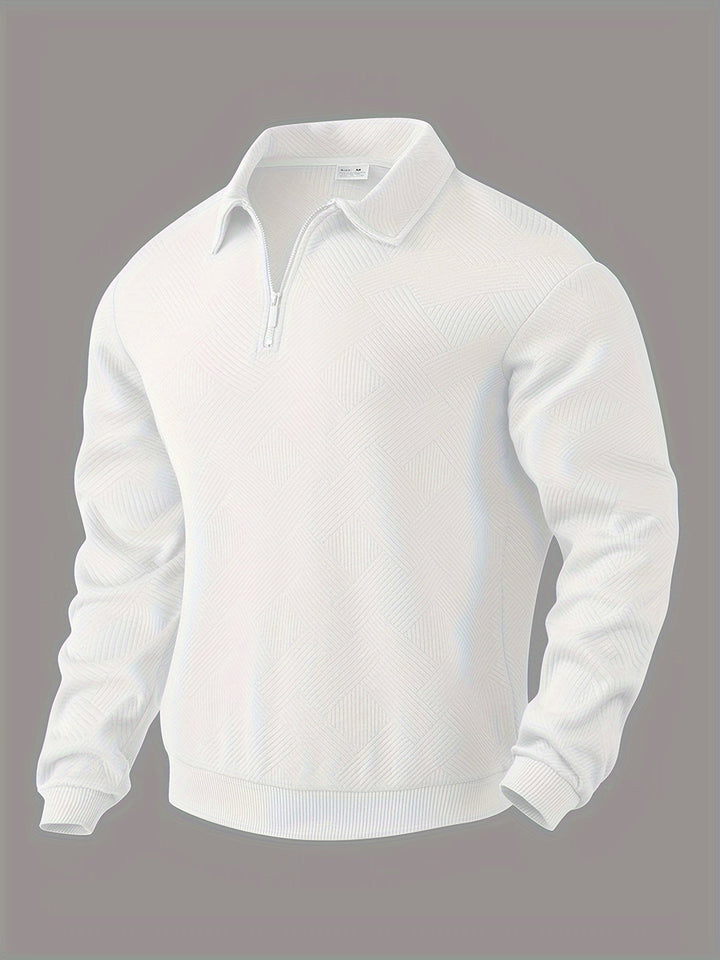 MICHAEL | PULL À MAILLE GÉOMÉTRIQUE