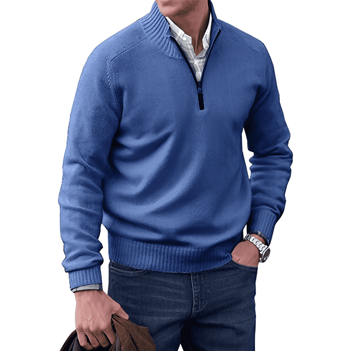 SETH | PULL EN MAILLE ZIPPÉ
