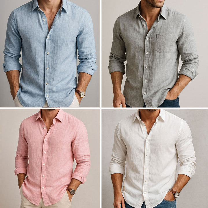 CHRIS | CHEMISE ESSENTIELLE EN LIN
