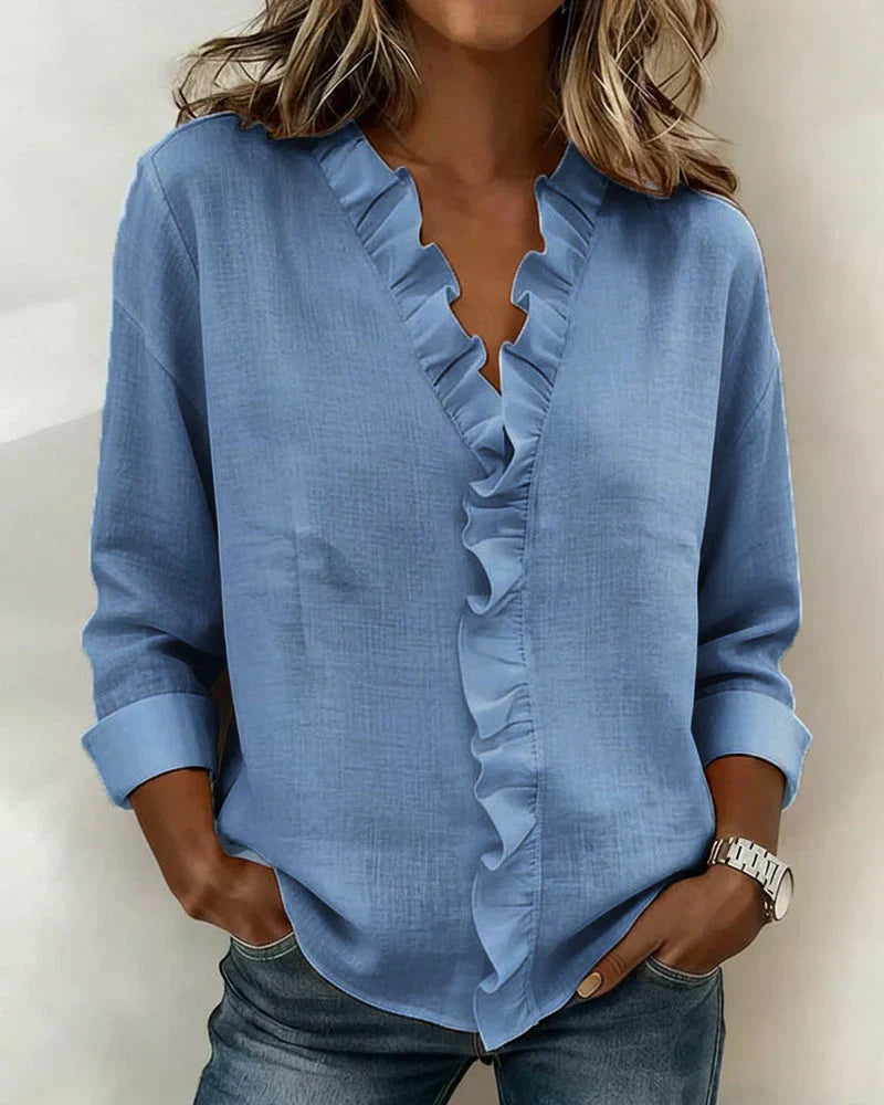Susan | Blouse à Volants
