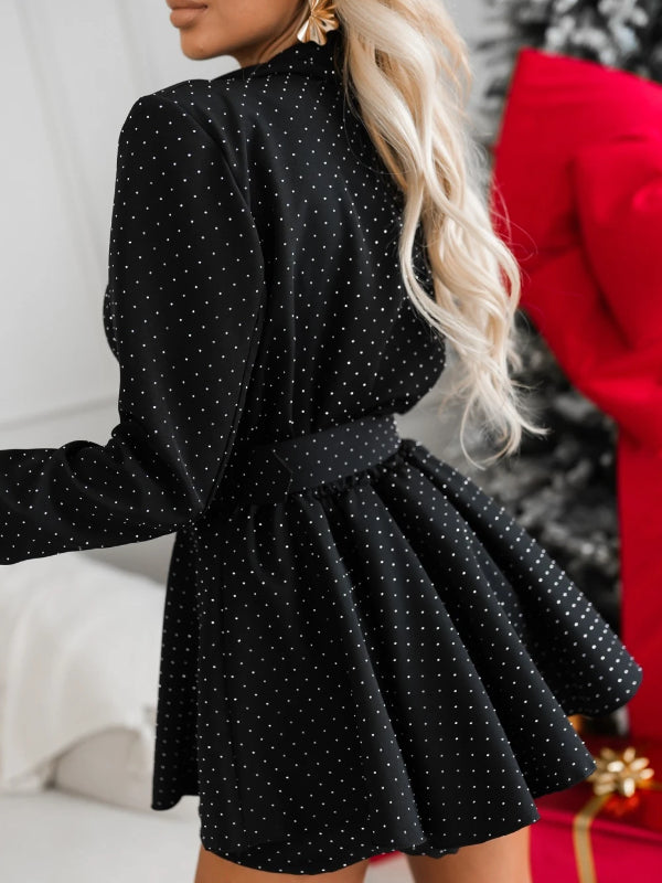 Colette | Robe ceinturée élégante confortable quotidienne