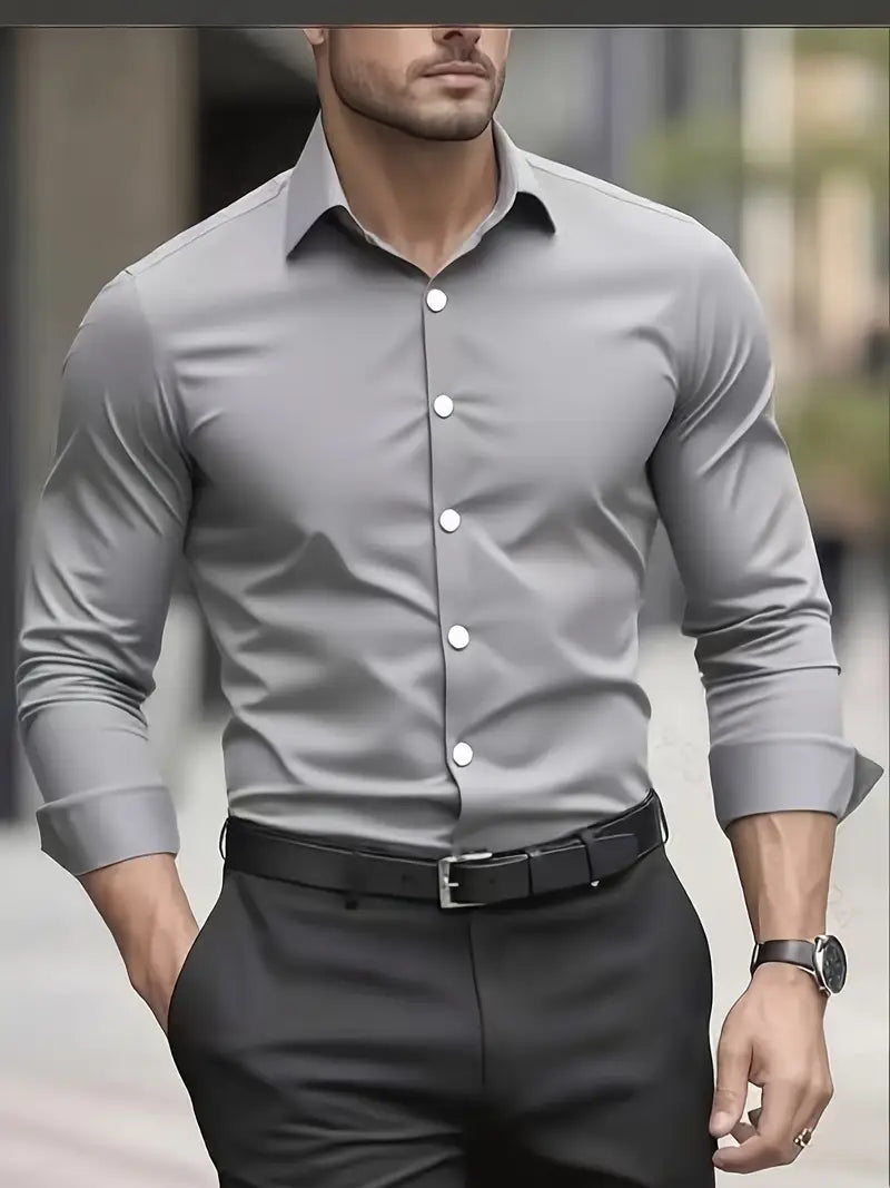 ANTHONY | CHEMISE RESPIRANTE À MANCHES LONGUES