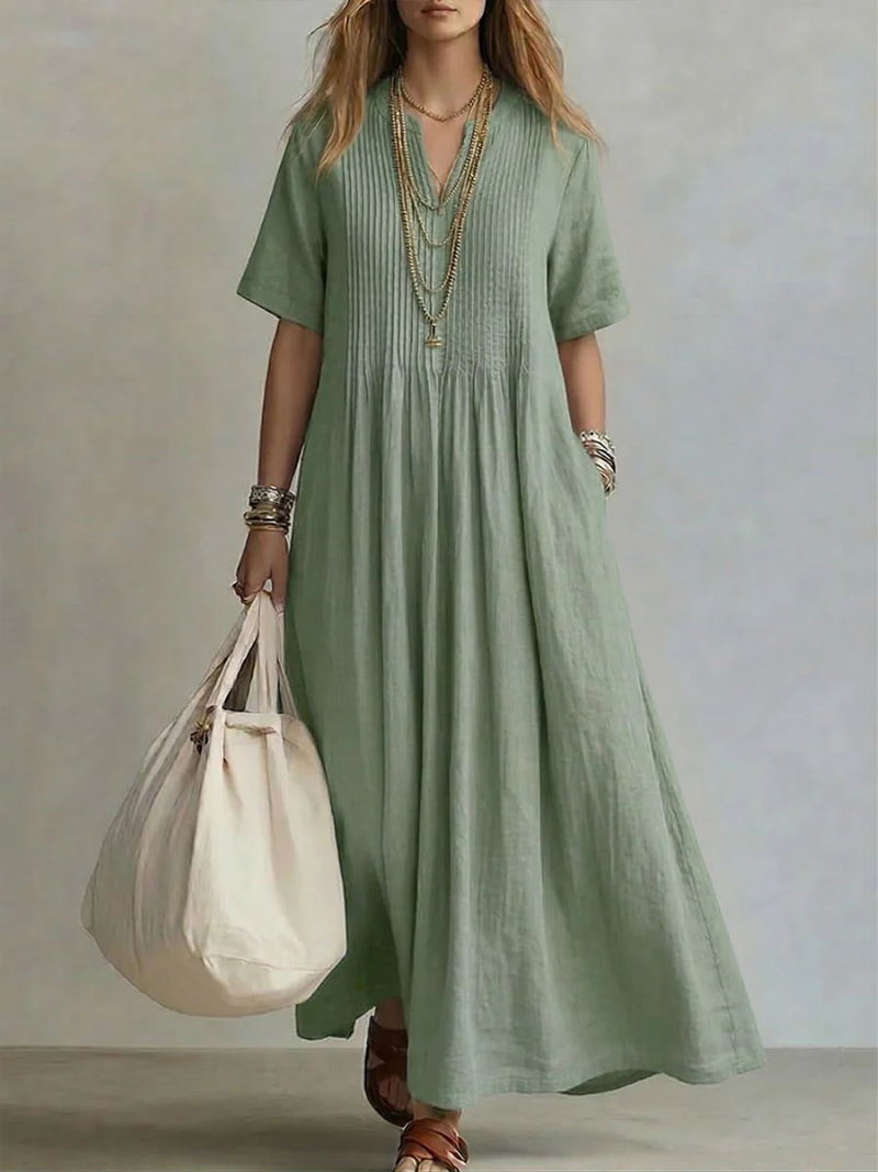 Isabelle | Robe Plissée