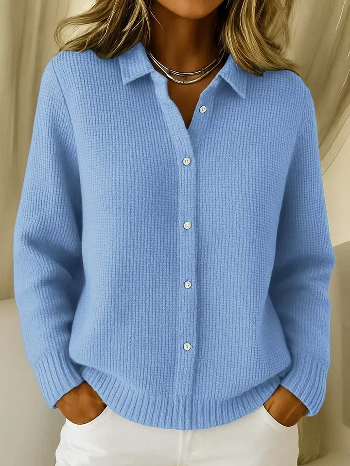 Désirée | Pull en Tricot Doux avec Col